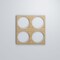 Ekena Millwork Small Wembley Decorative Fretwork Wood Wall Panels, Birch, 11 3/8"W x 11 3/8"H x 3/8"T WALW12X12X0375WEMBI - alternate 5